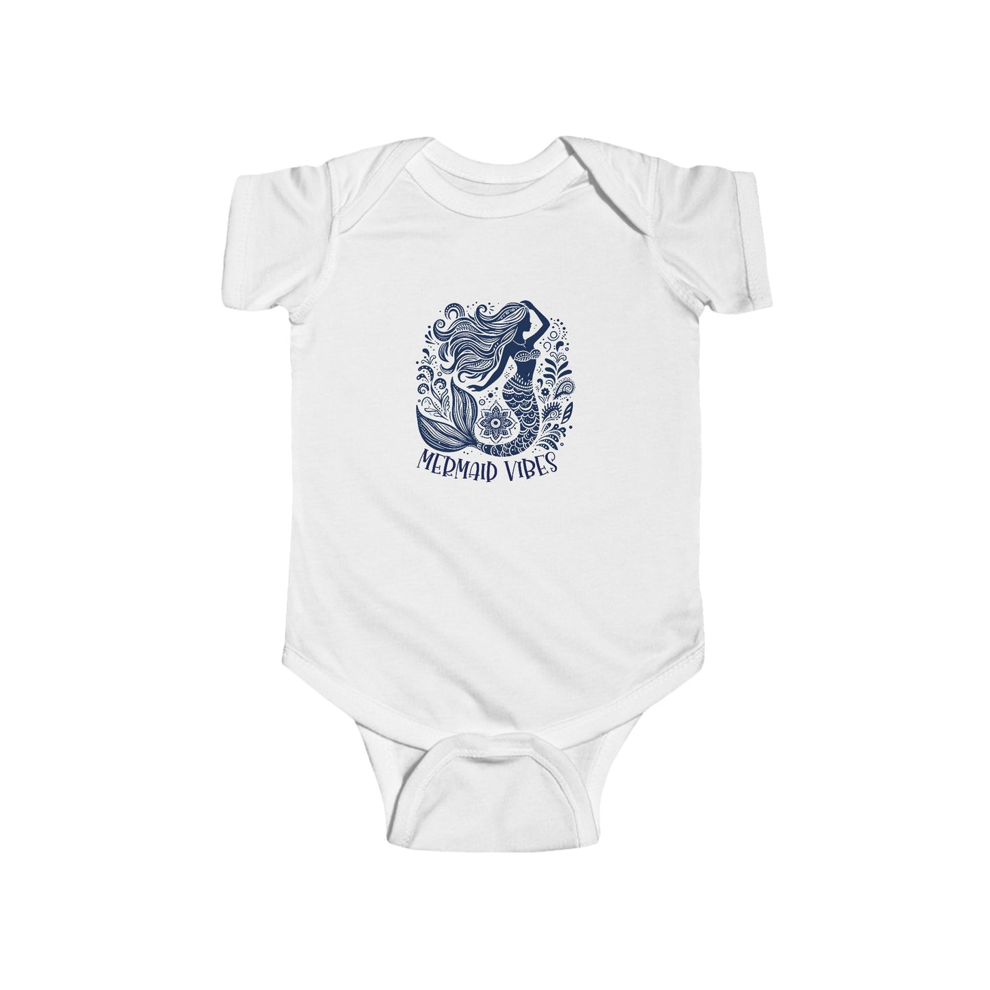 Mermaid Vibes Infant Short Sleeve Onesie