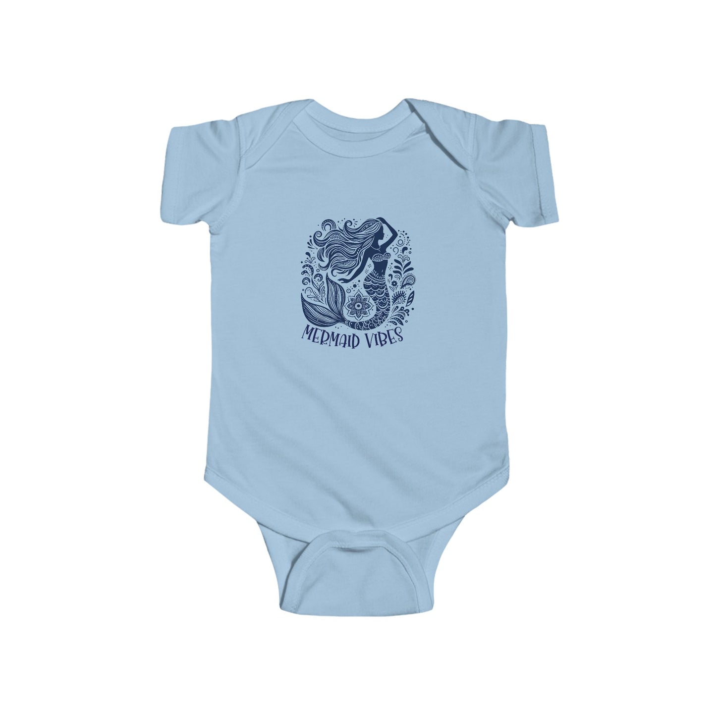 Mermaid Vibes Infant Short Sleeve Onesie