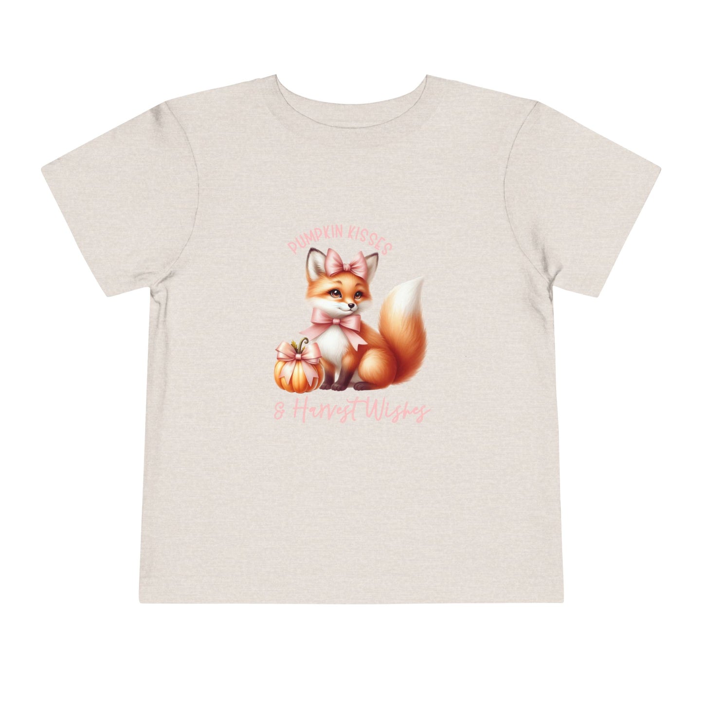 Pumpkin Kisses & Harvest Wishes Toddler T-Shirt
