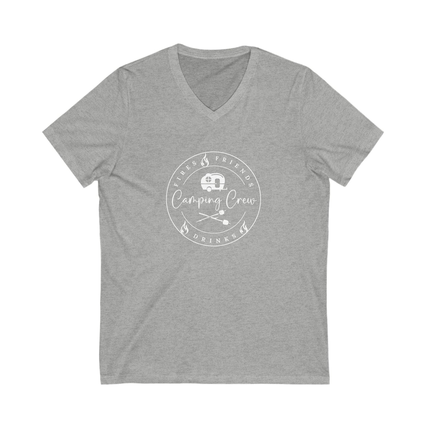Camping Crew V-Neck Tee