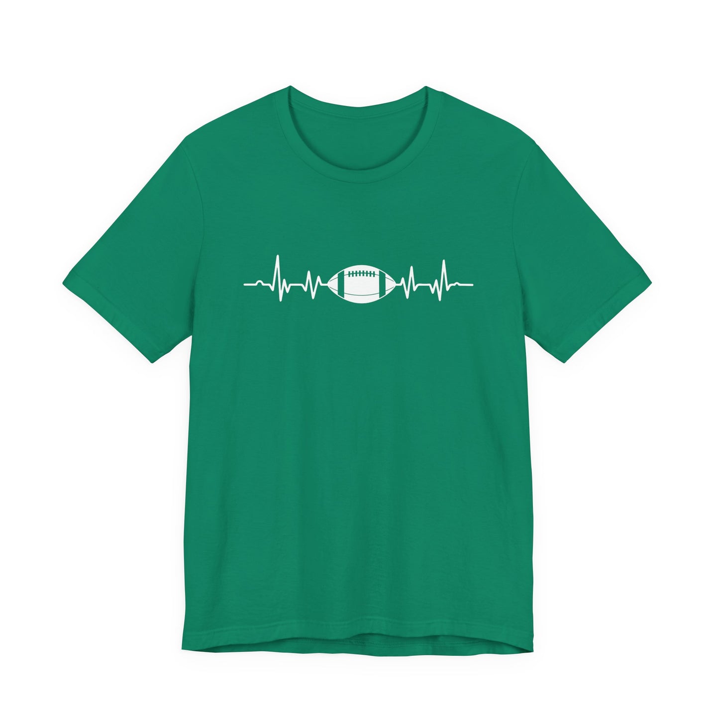 Football Heartbeat T-Shirt