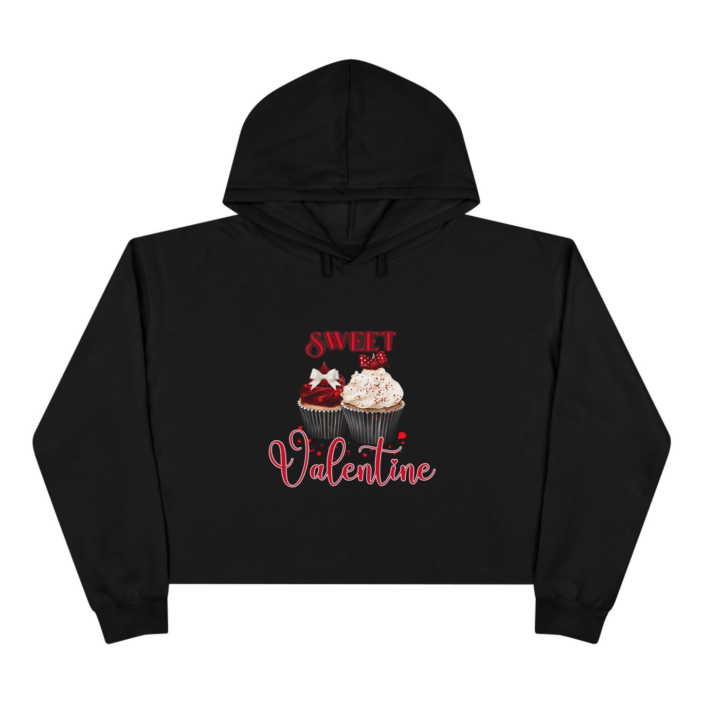 Sweet Valentine Crop Hoodie