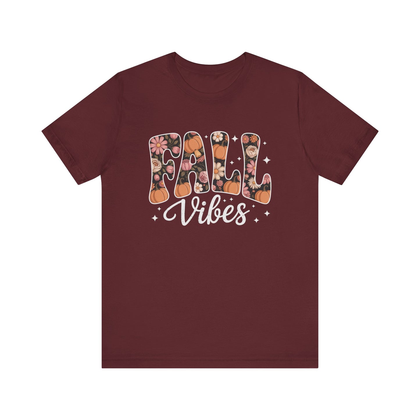 Fall Vibes Floral T-Shirt