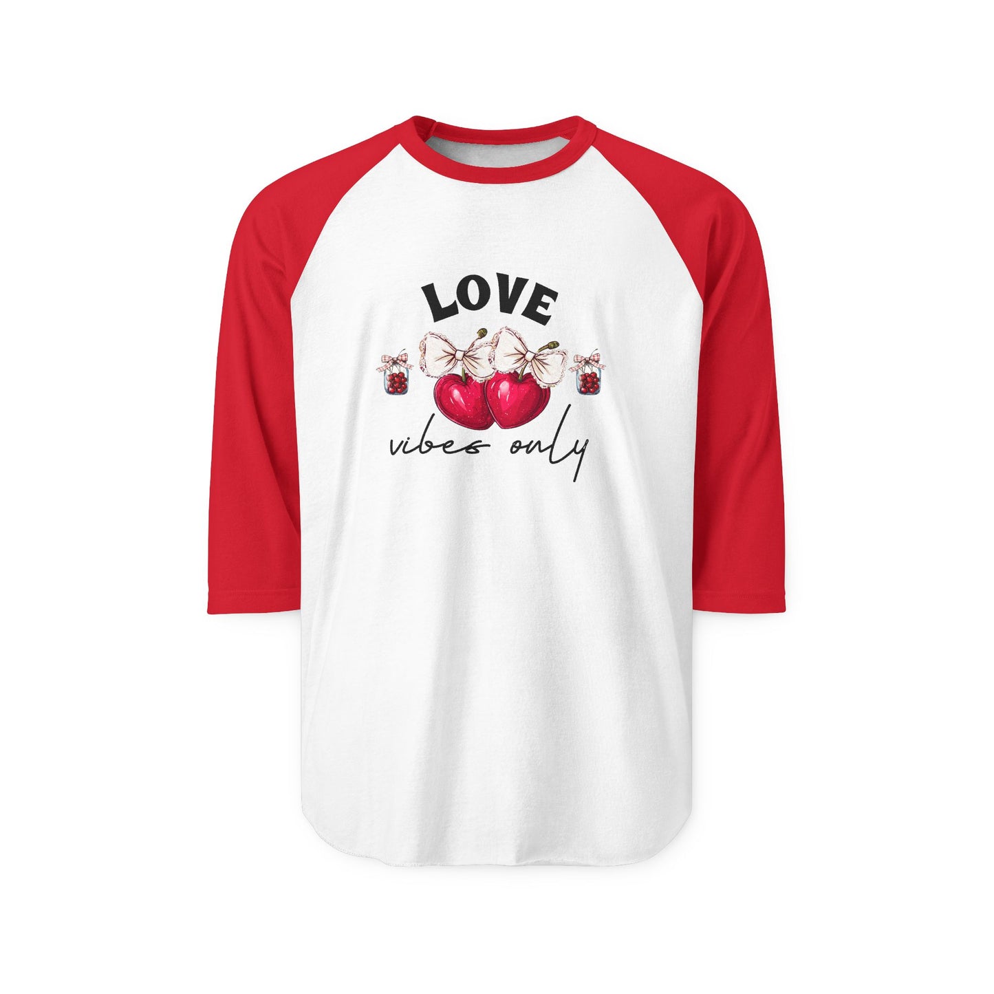 Love Vibes Only Baseball Tee