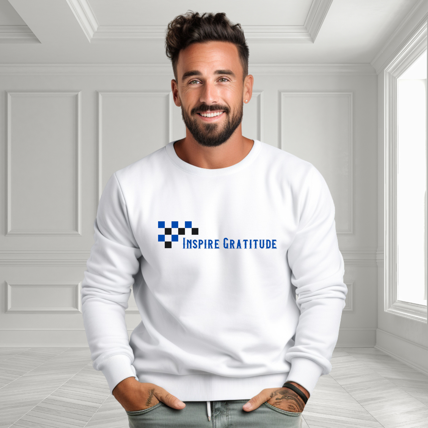Inspire Gratitude Crewneck Sweatshirt