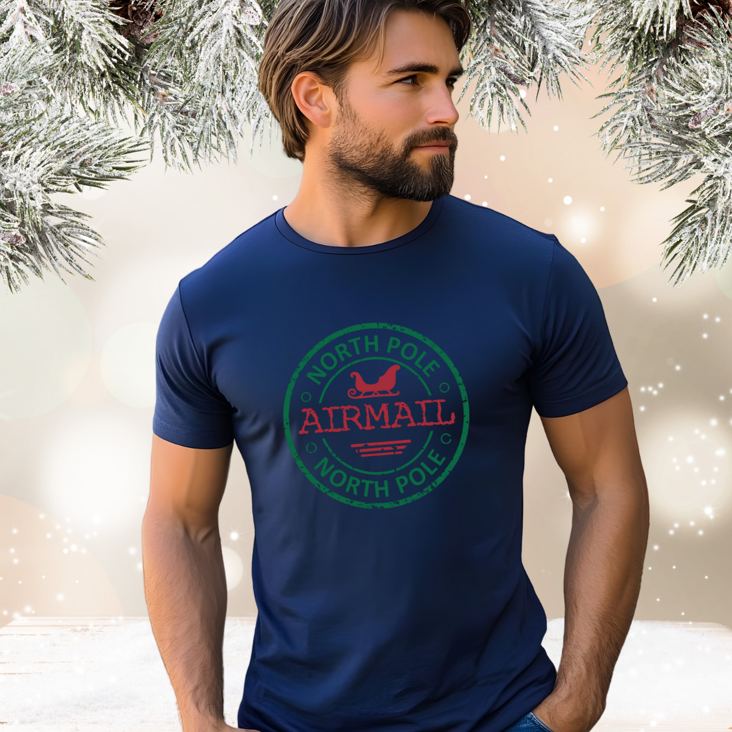 North Pole Airmail T‑Shirt