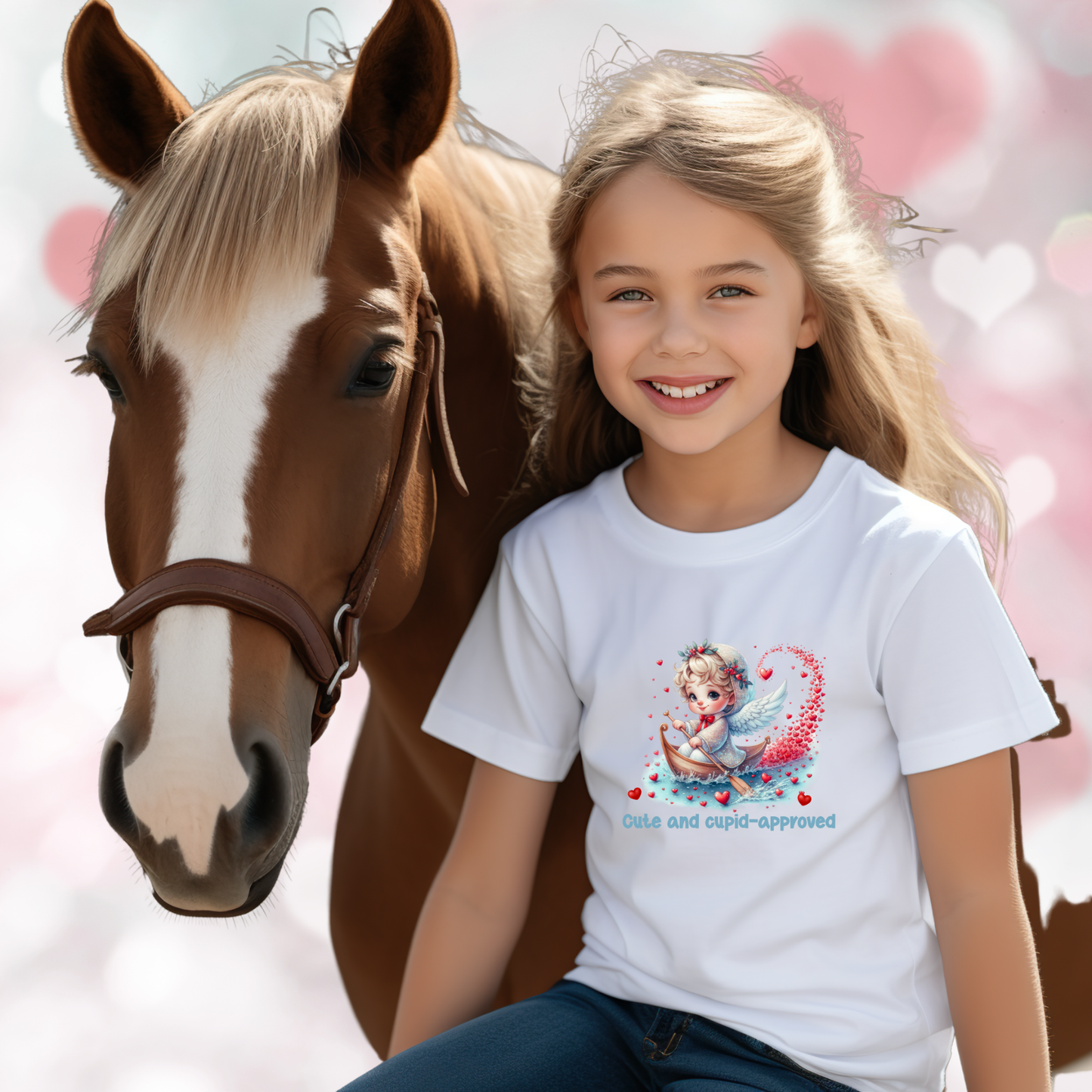Cute And Cupid-Approved Kid's T-Shirt