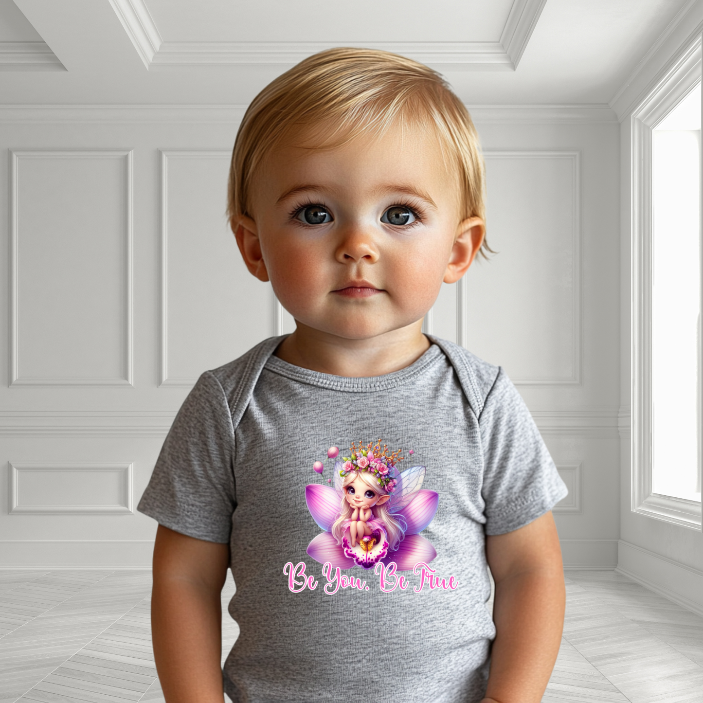 Be You, Be True Infant Short Sleeve Onesie