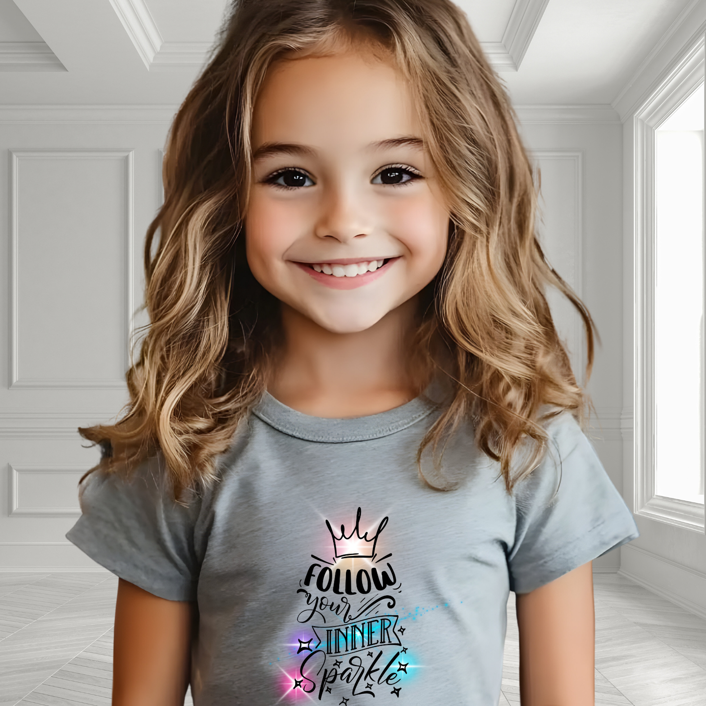 Follow Your Inner Sparkle Kid's T-Shirt