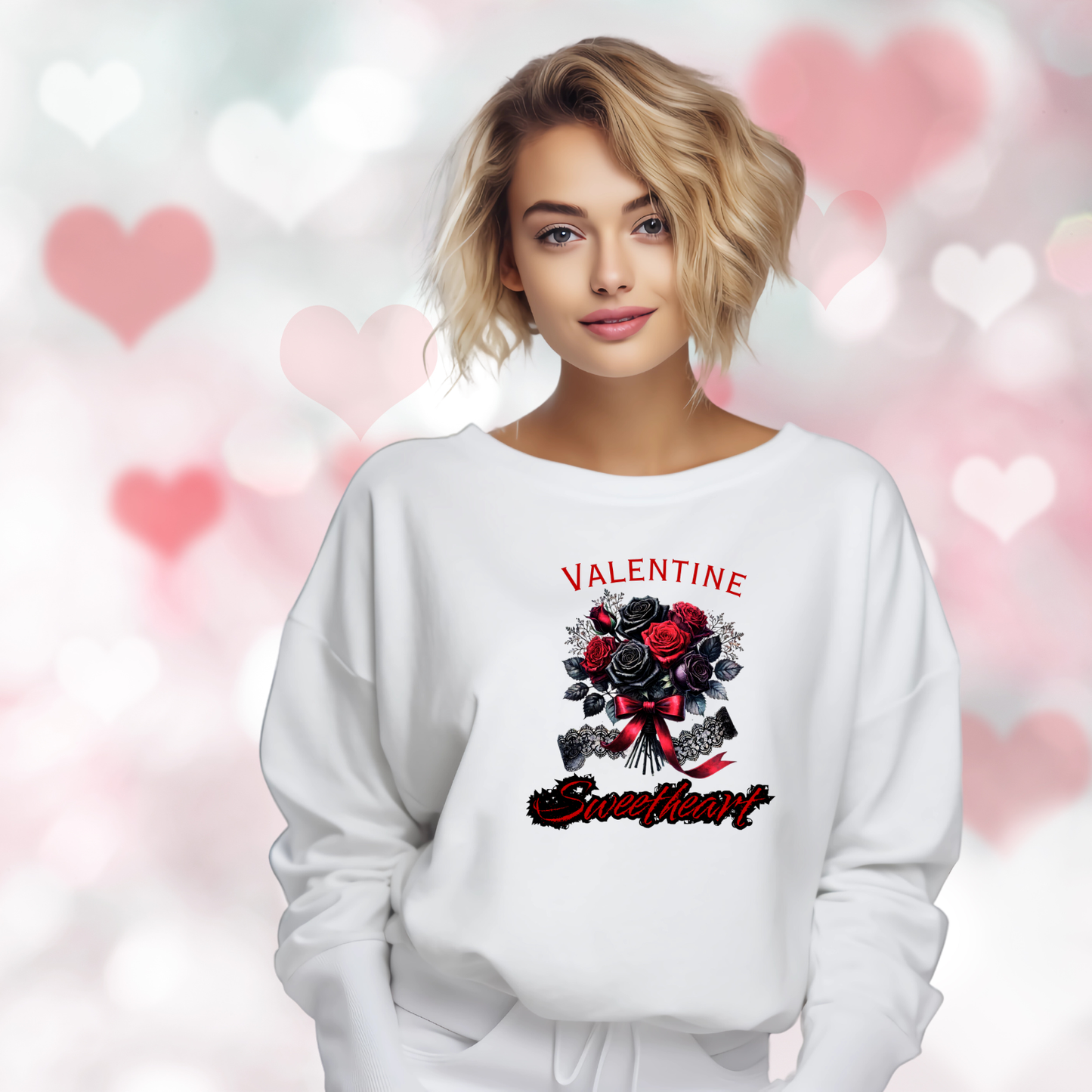Valentine Sweetheart Crewneck Sweatshirt