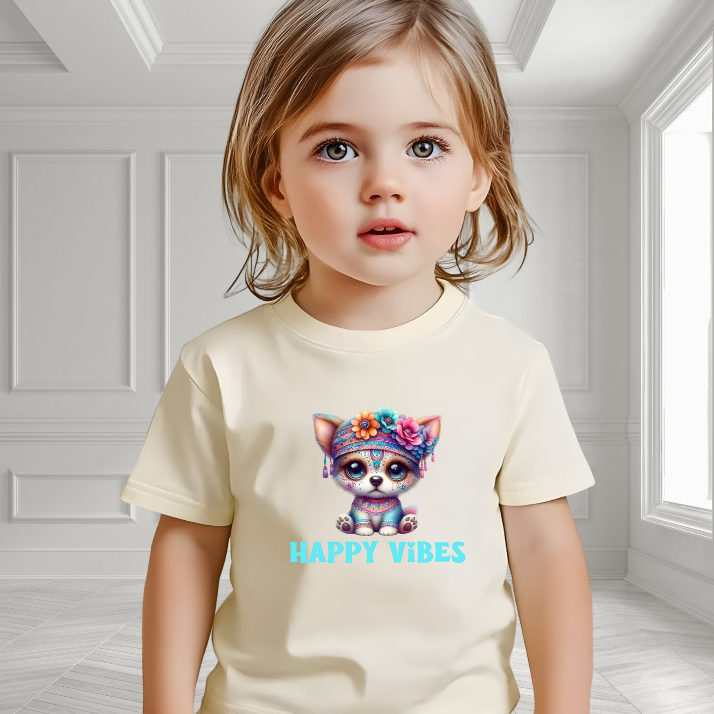 Happy Vibes Toddler T-Shirt