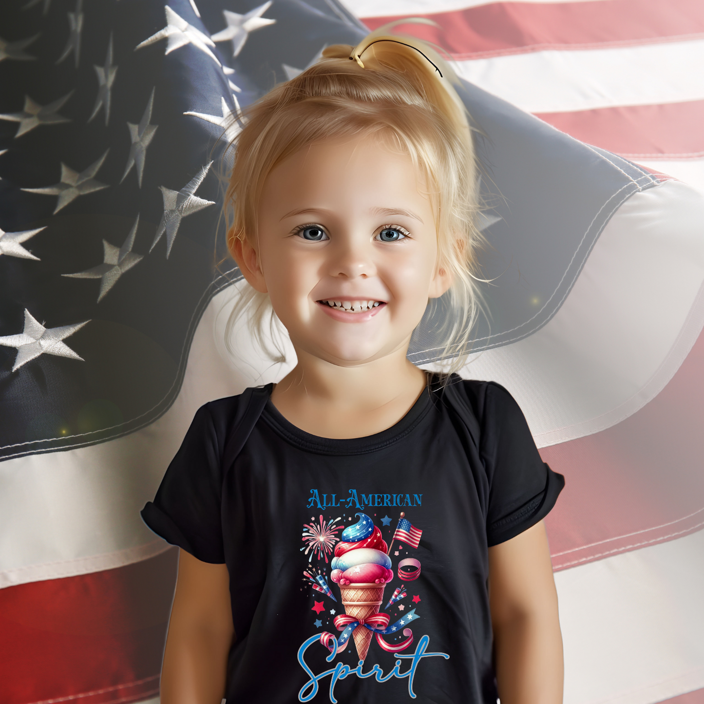 All-American Spirit Toddler T-Shirt