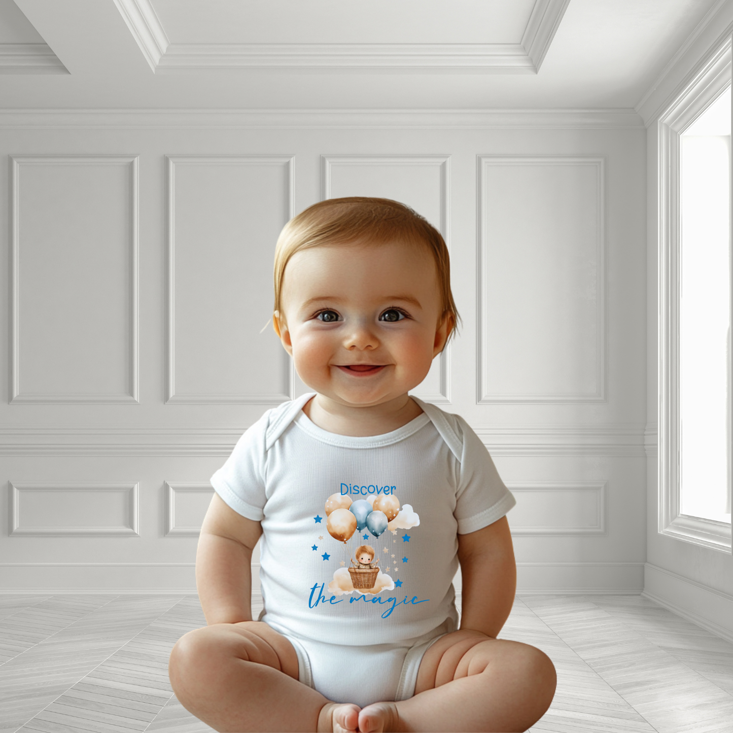 Discover The Magic Infant Short Sleeve Onesie