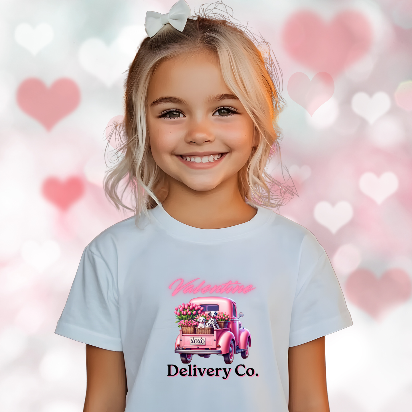 Valentine Delivery Co. Kid's T-Shirt
