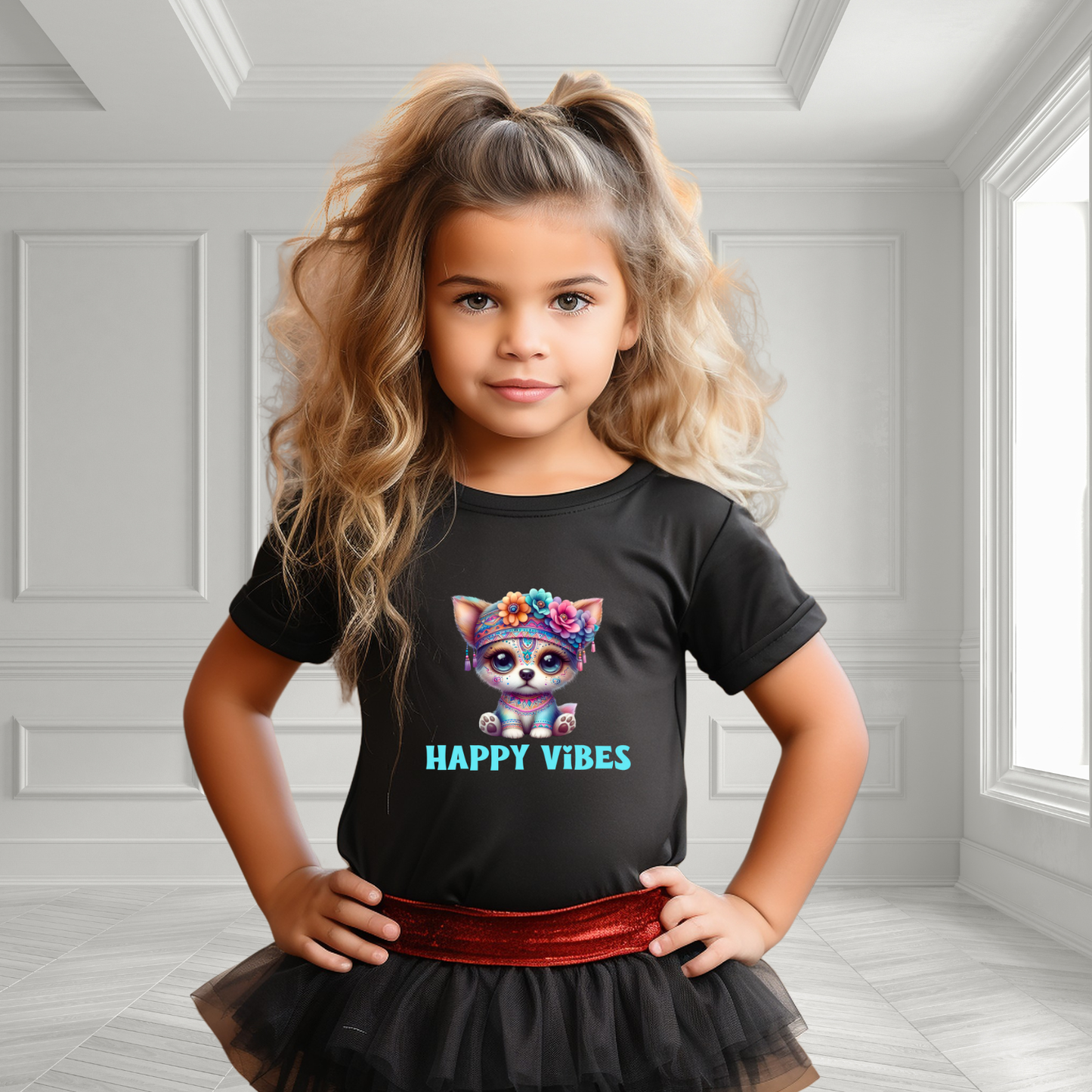 Happy Vibes Kid's T-Shirt