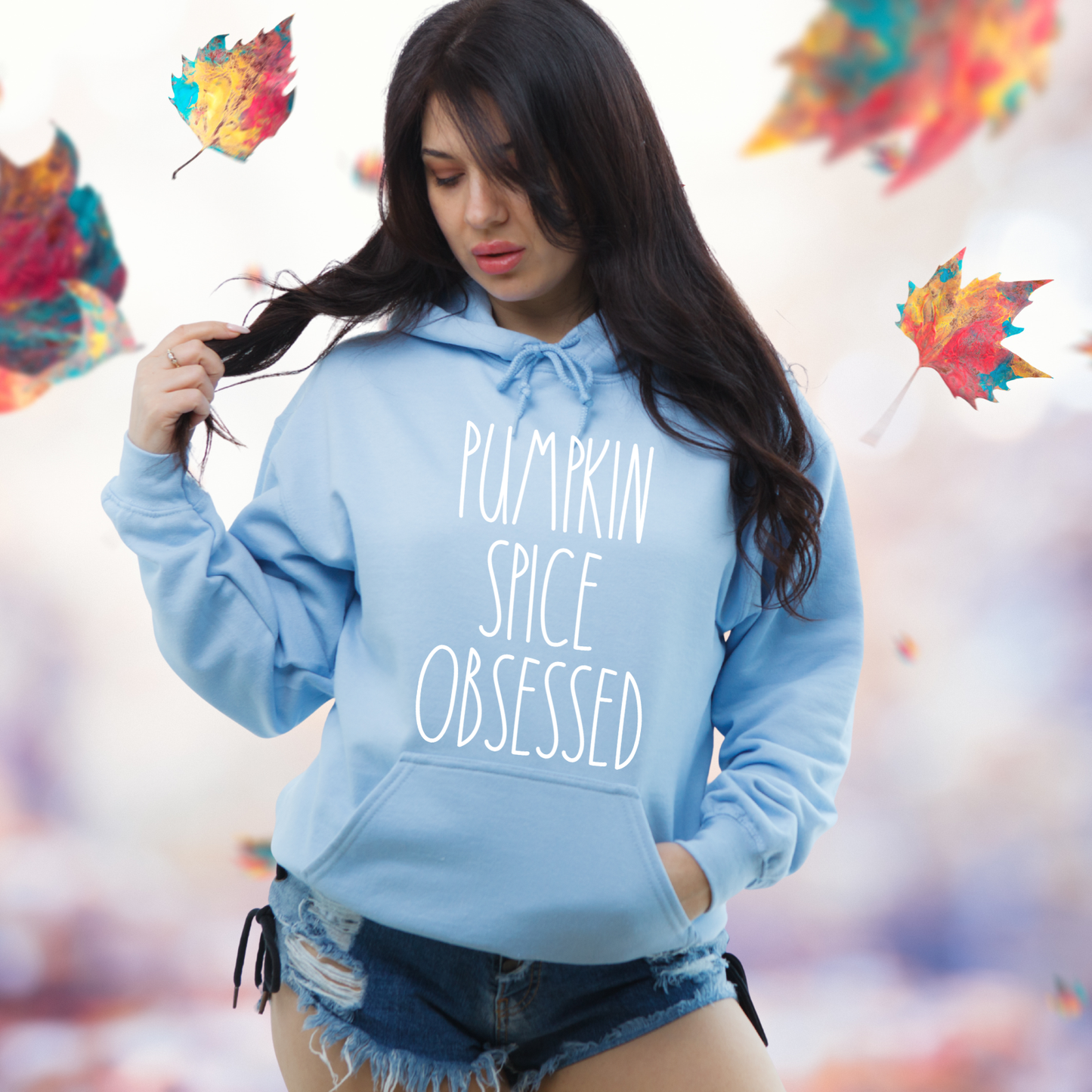 Pumpkin Spice Obsessed Pullover Hoodie