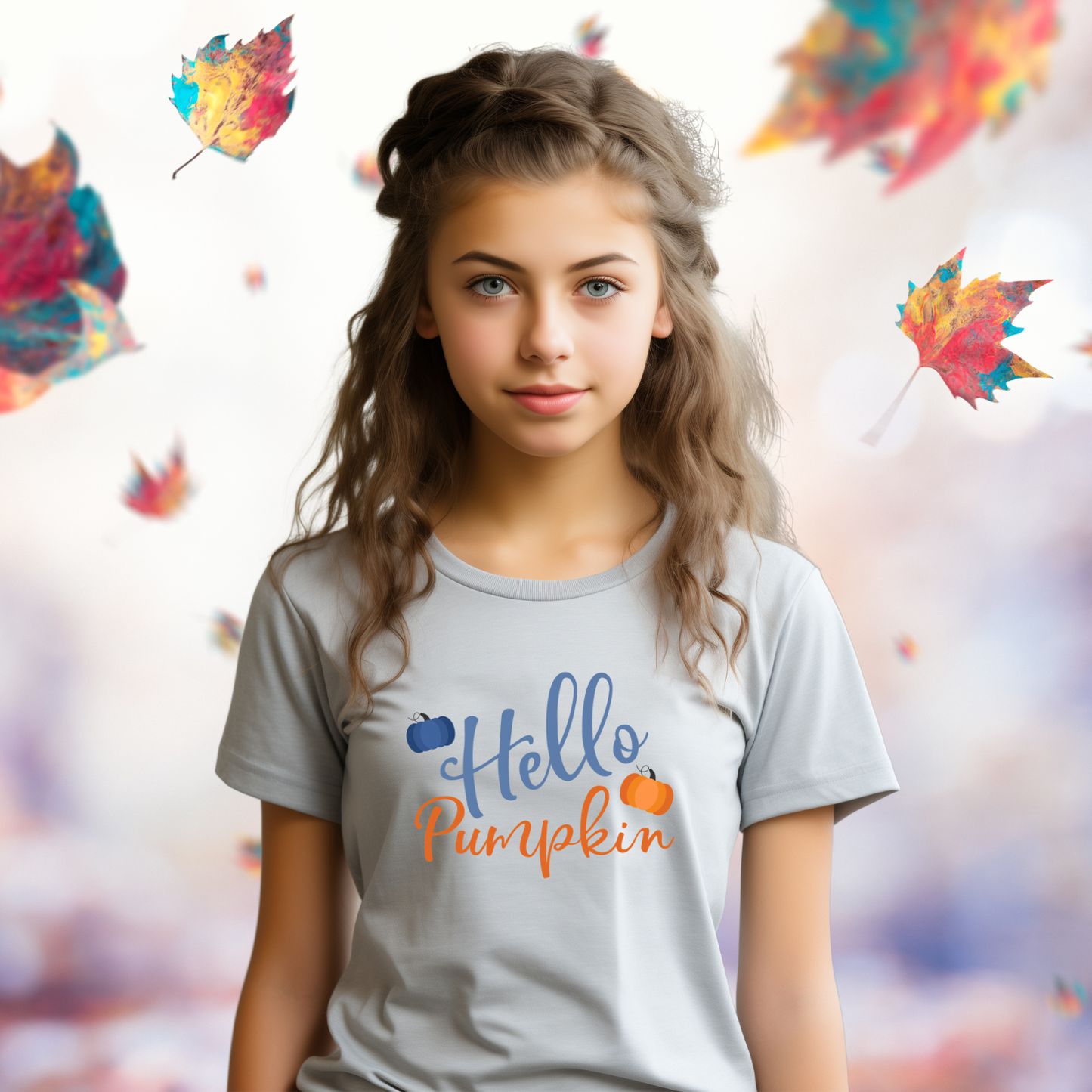 Hello Pumpkin Kid’s T-Shirt