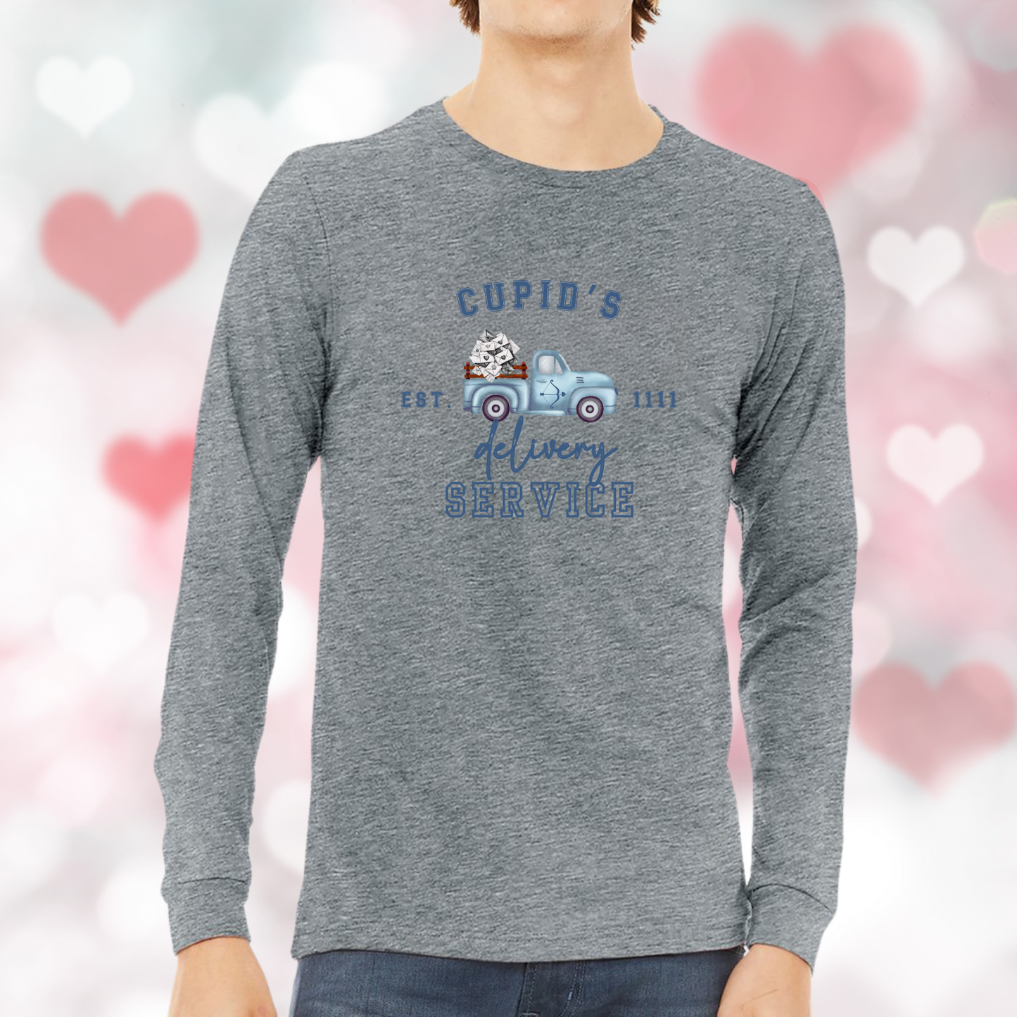 Cupid’s Delivery Service Long Sleeve Tee
