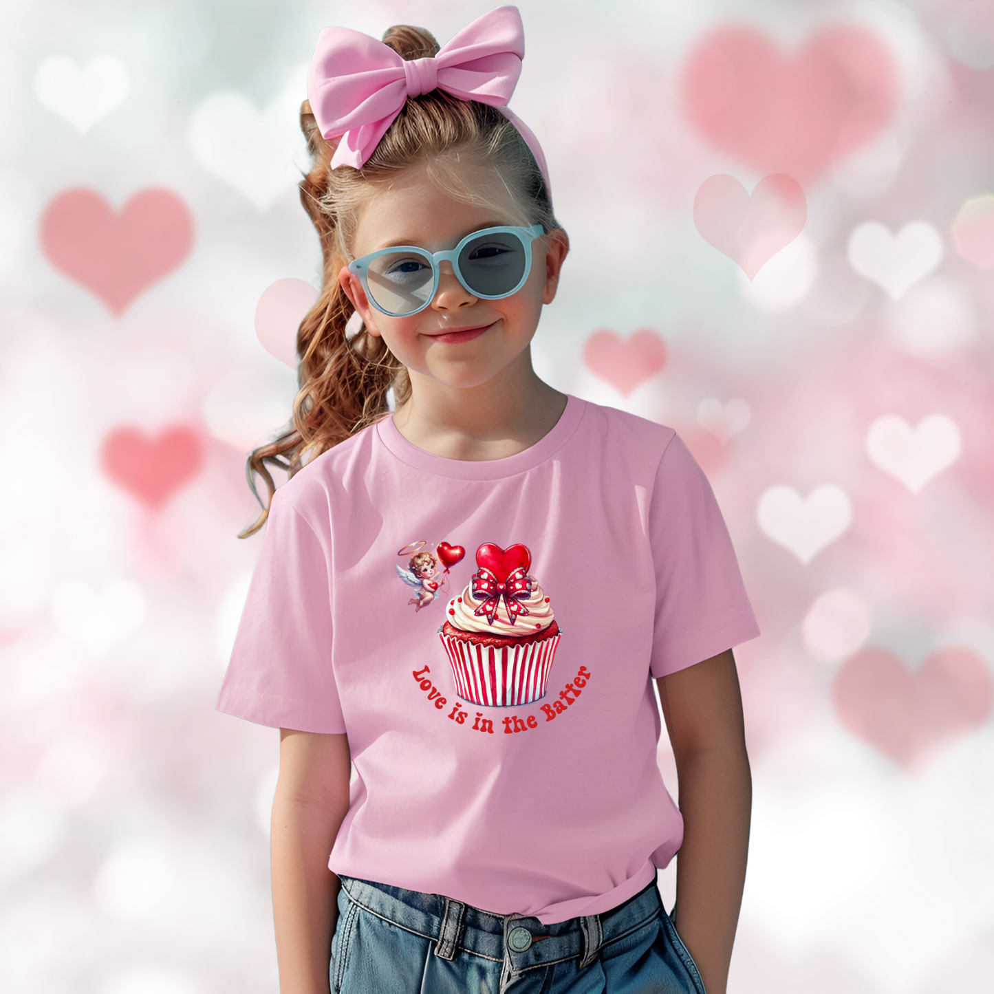 Love Is In The Batter Kid’s T-Shirt