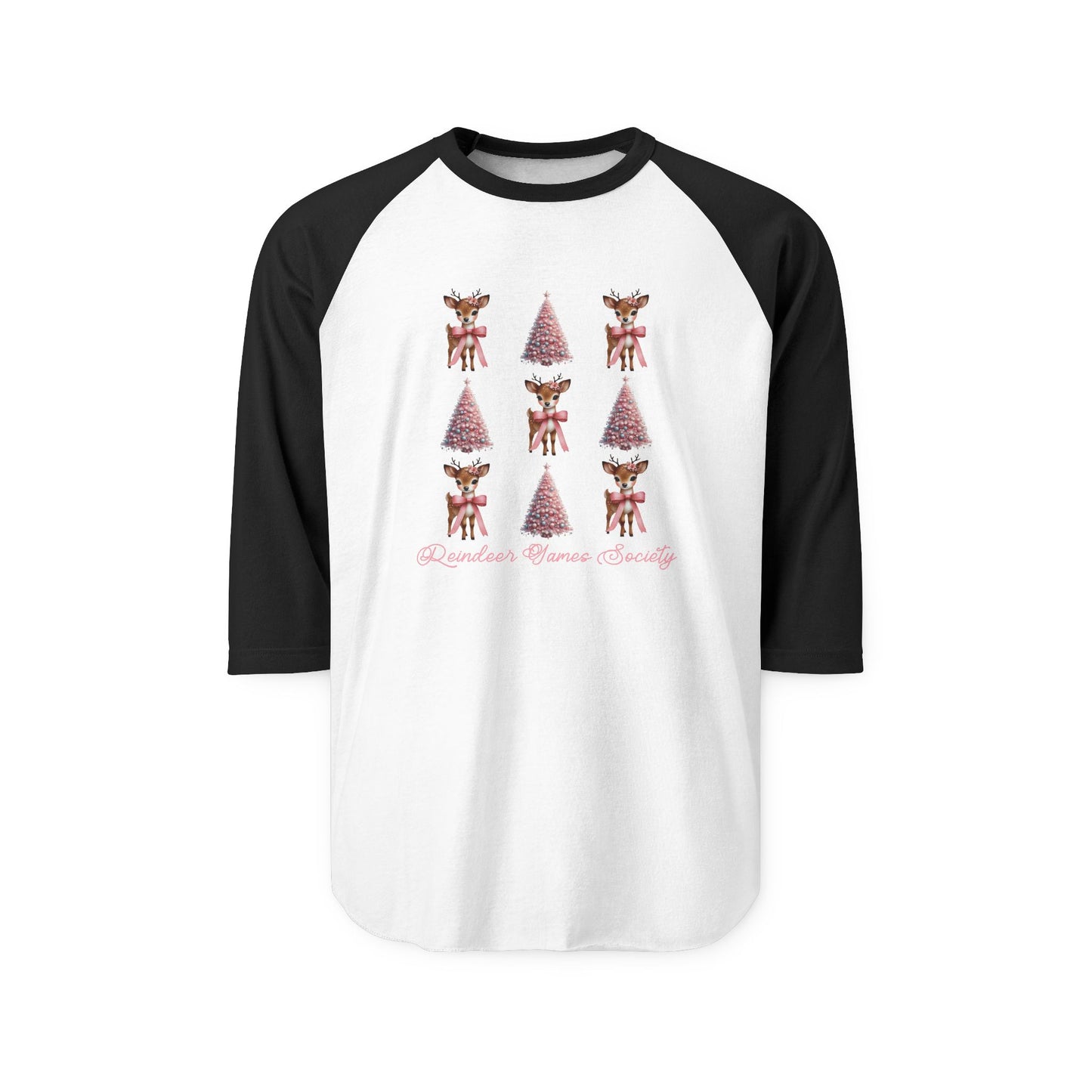 Reindeer Games Society Baseball Tee