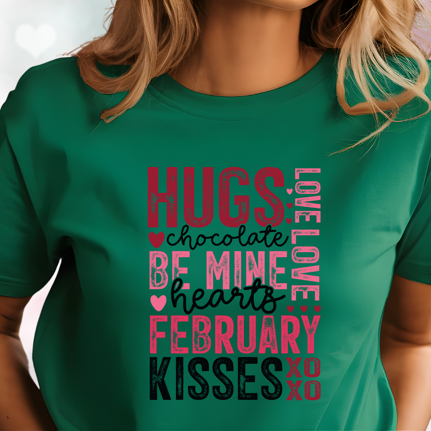 Valentine Typography T‑Shirt