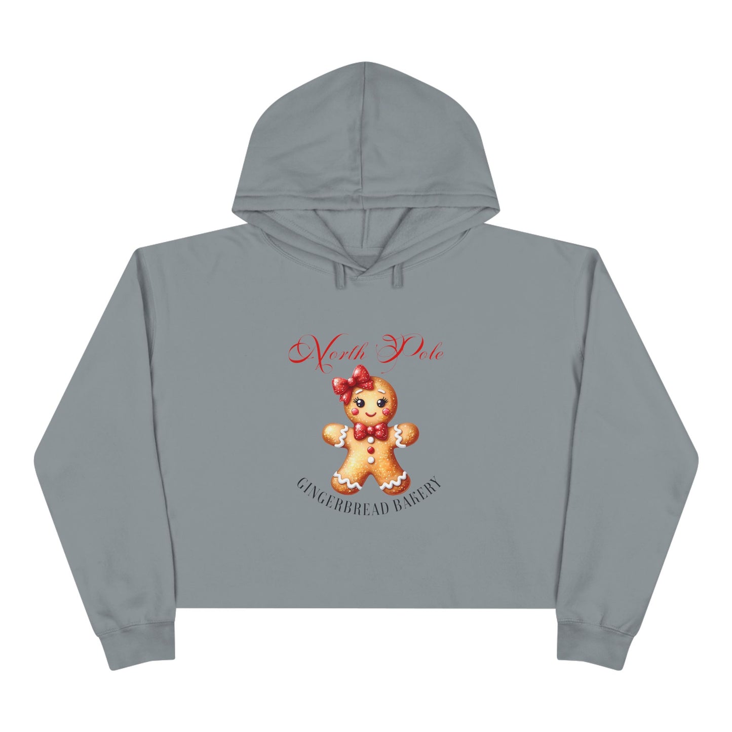 Gingerbread Bakery Crop Hoodie