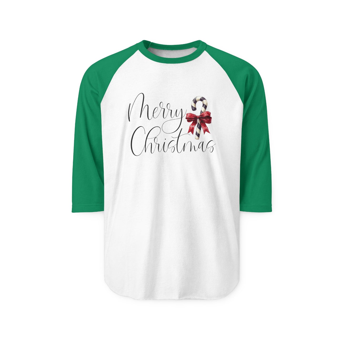 Merry Christmas Baseball Tee