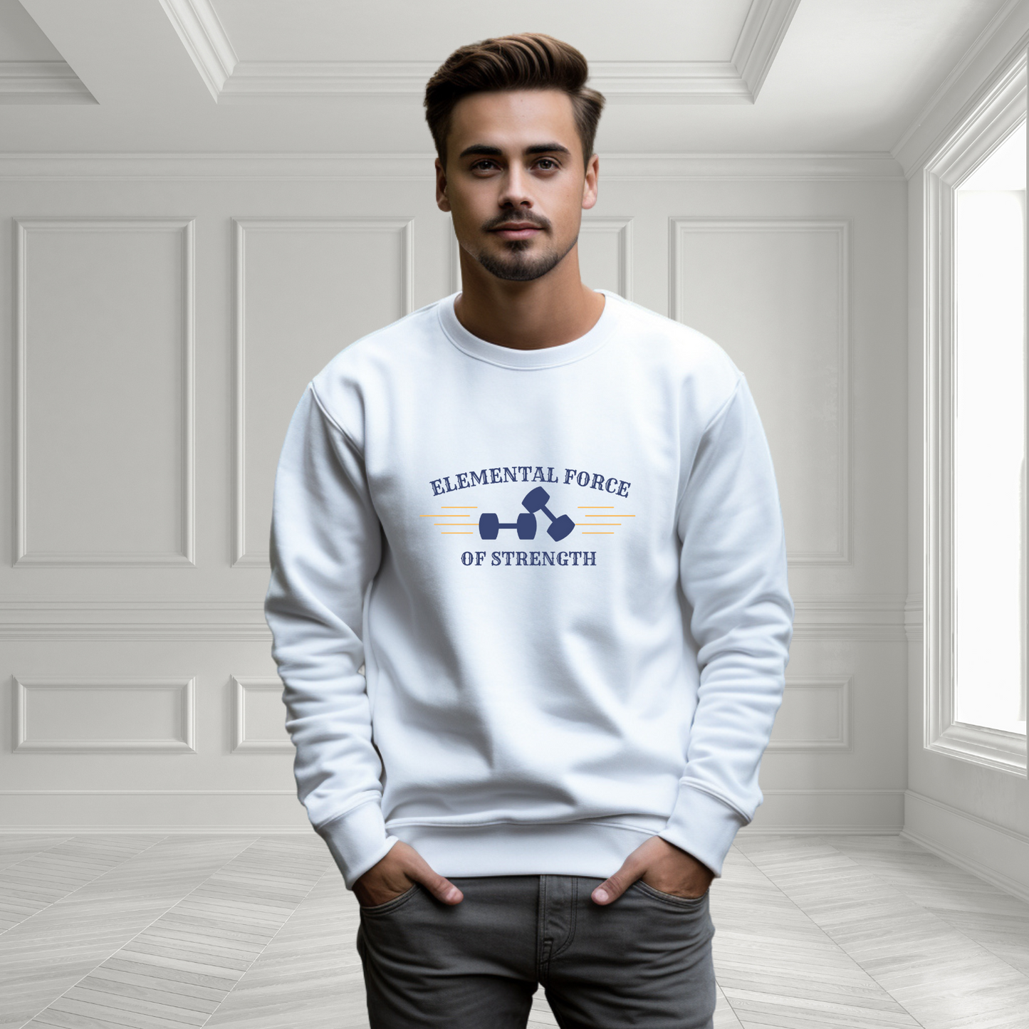 Elemental Force of Strength Crewneck Sweatshirt