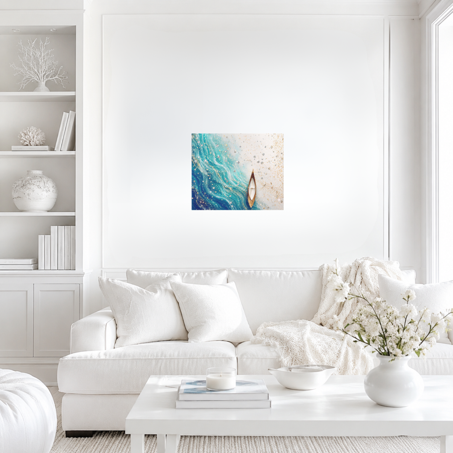 Tranquil Tides Canvas Wall Art
