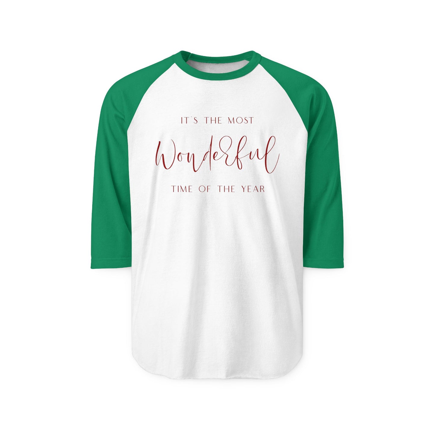Most Wonderful Time Of The Year Baseball Tee