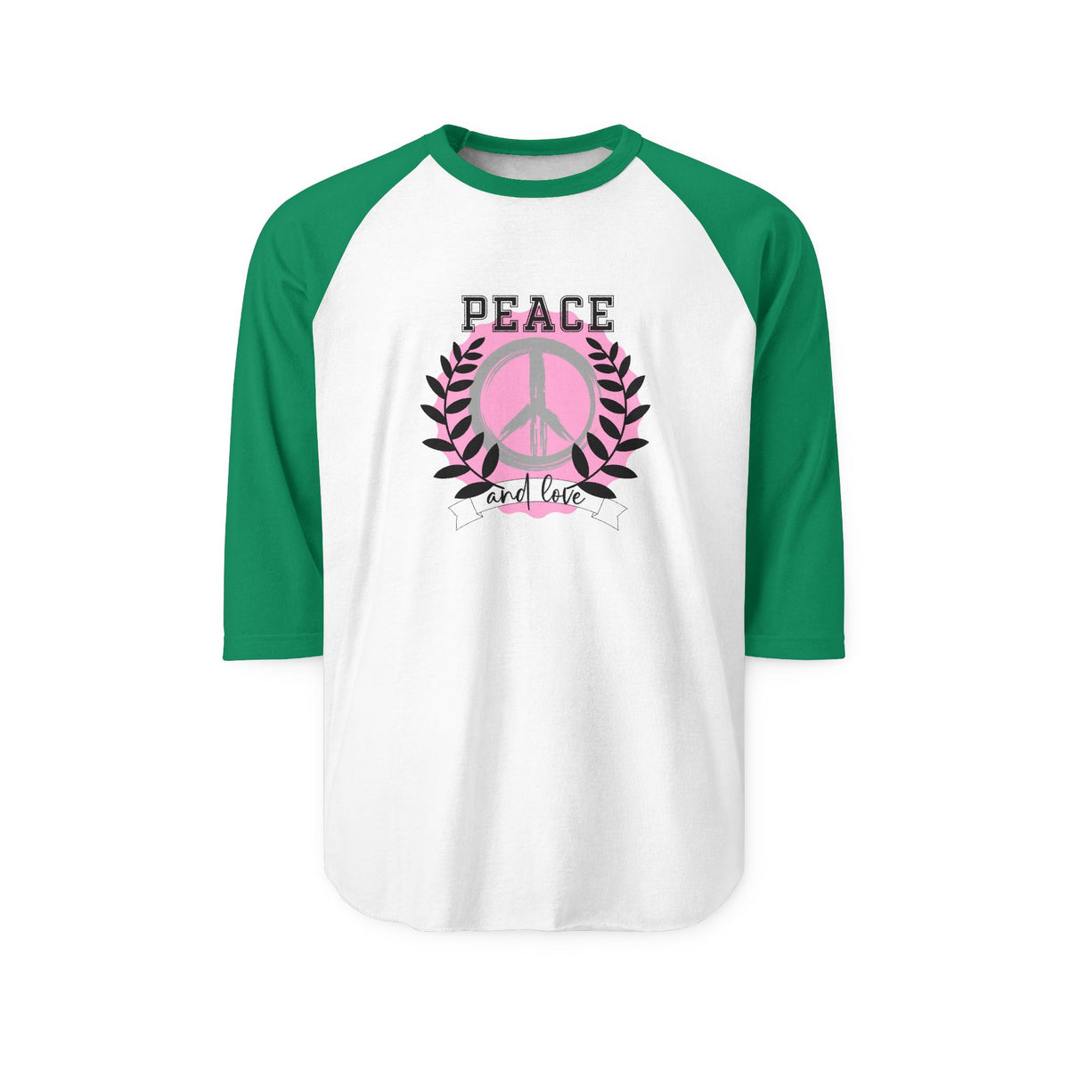 Peace And Love Baseball Tee