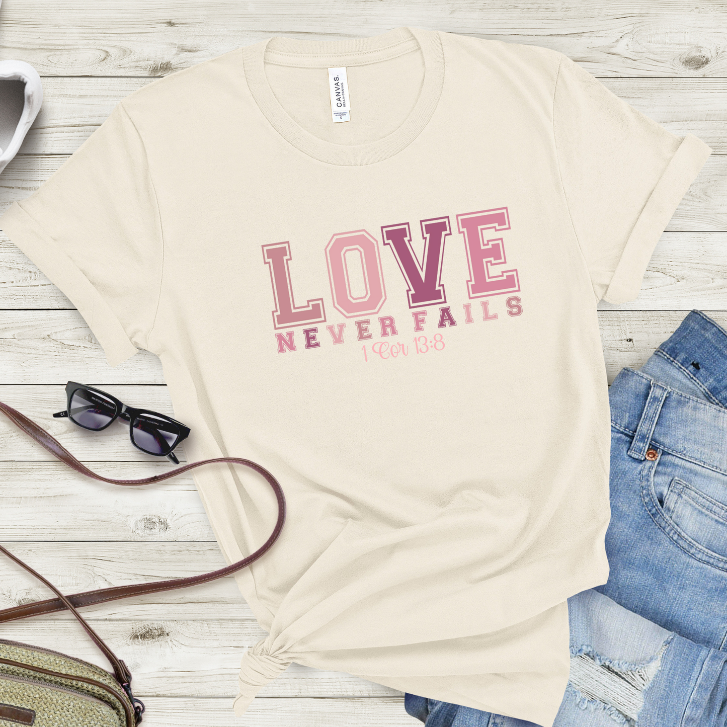 Love Never Fails T-Shirt