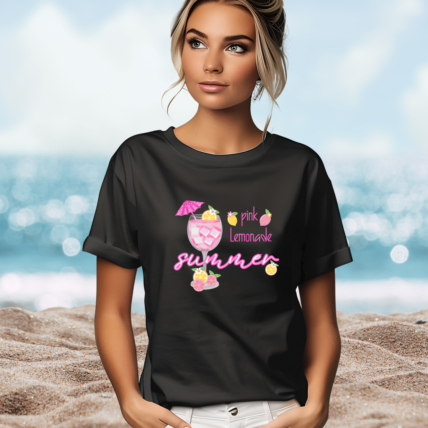 Pink Lemonade Summer T-Shirt