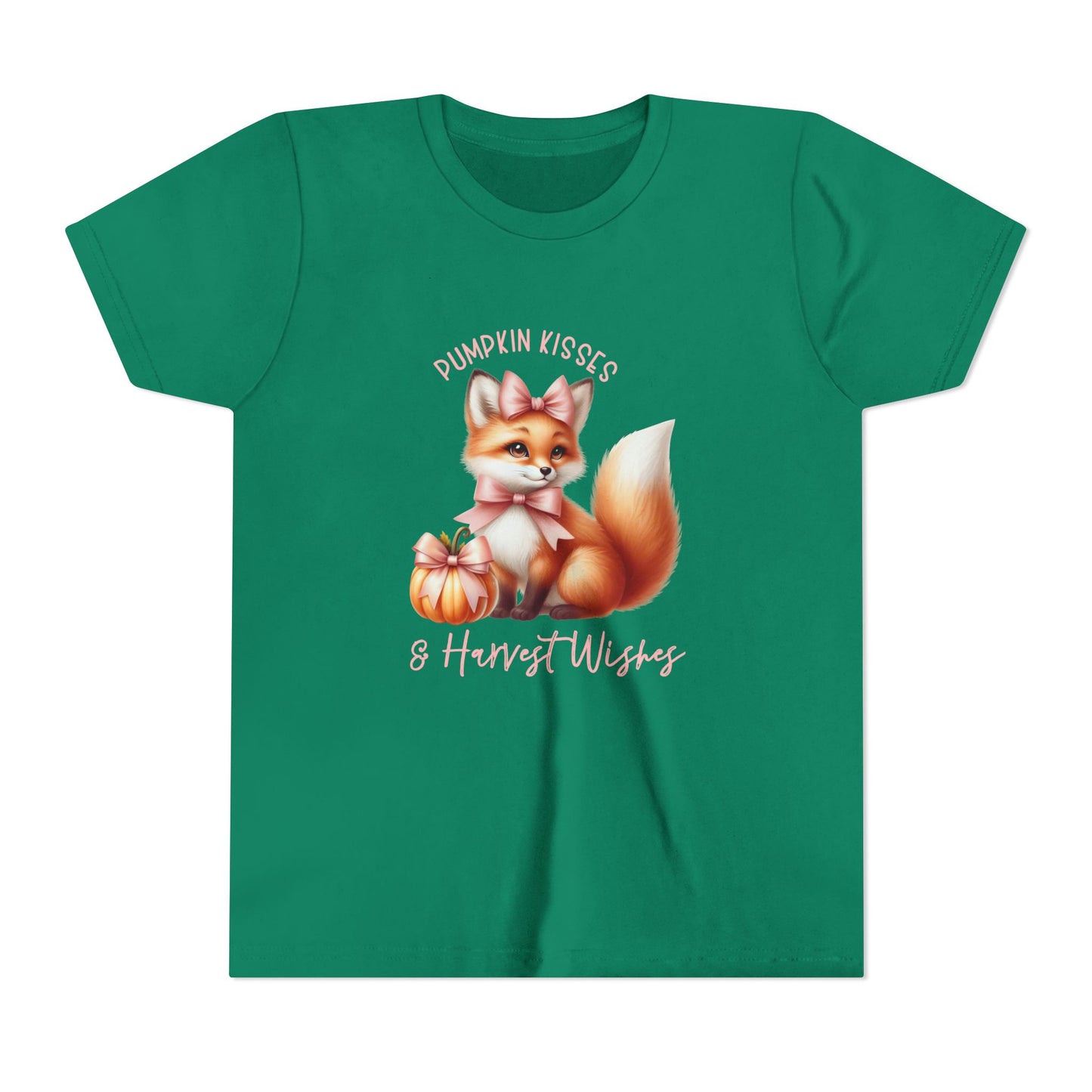 Pumpkin Kisses & Harvest Wishes Kid’s T-Shirt