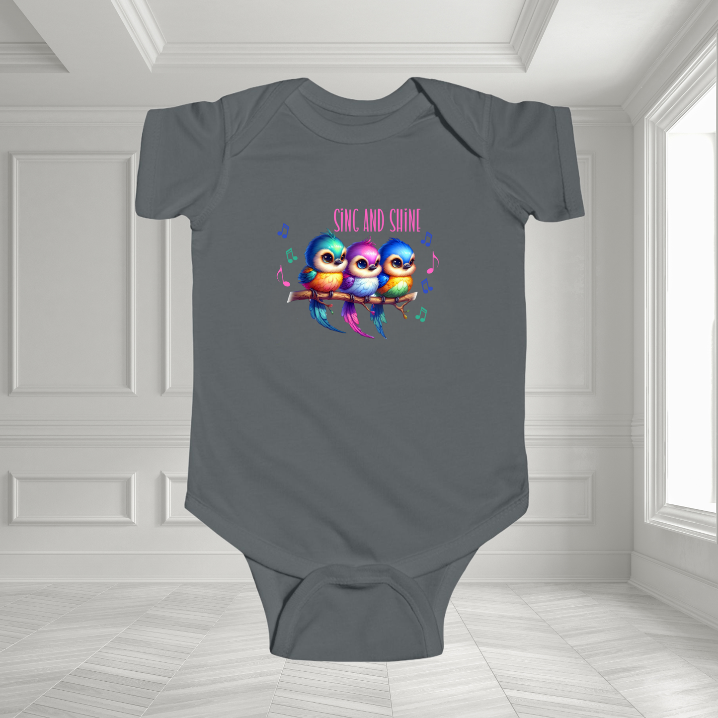 Sing & Shine Infant Short Sleeve Onesie