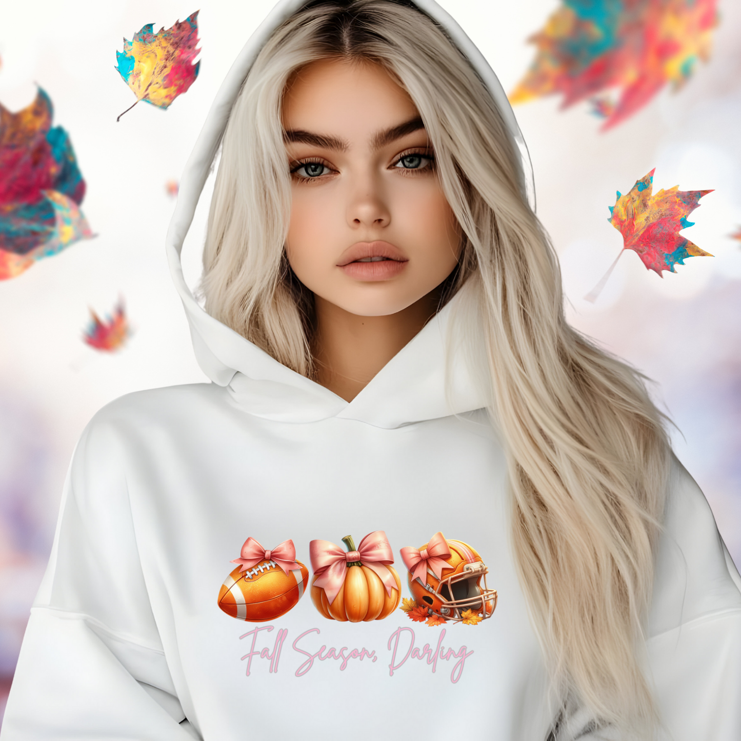 Fall Season Darling Crop Hoodie