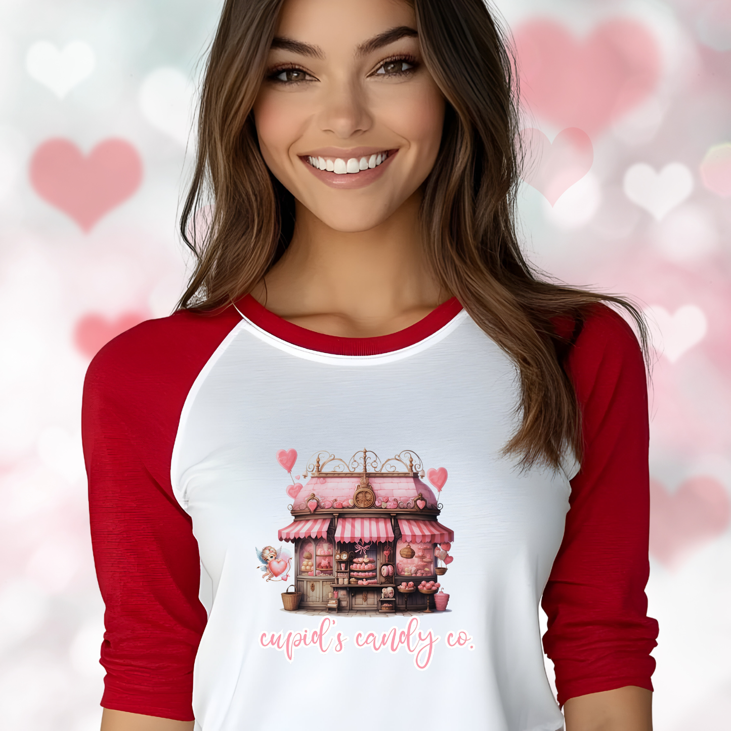 Cupid’s Candy Co. Baseball Tee