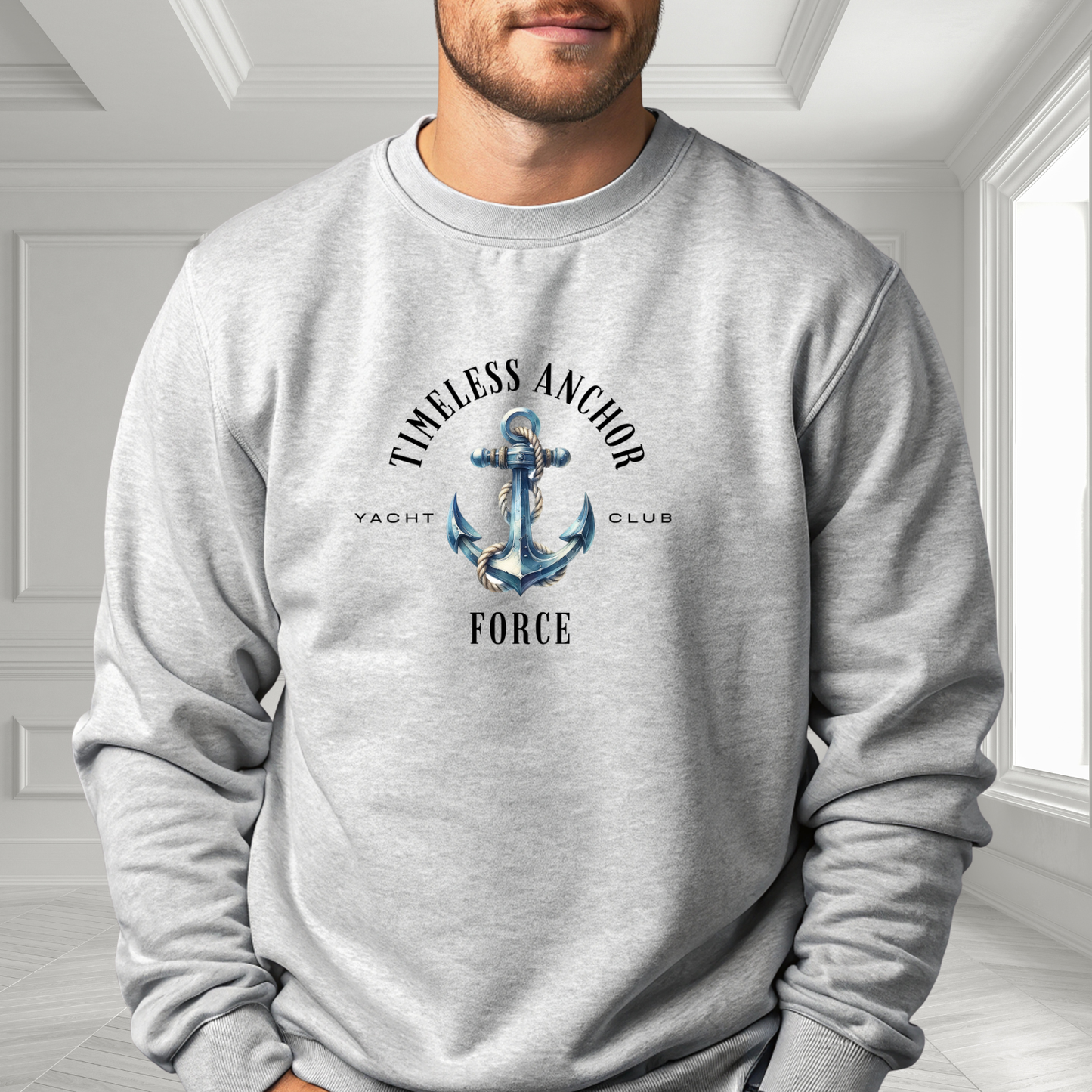 Timeless Anchor Force Crewneck Sweatshirt