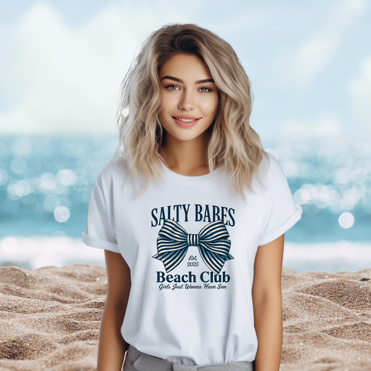 Salty Babes Beach Club T-Shirt