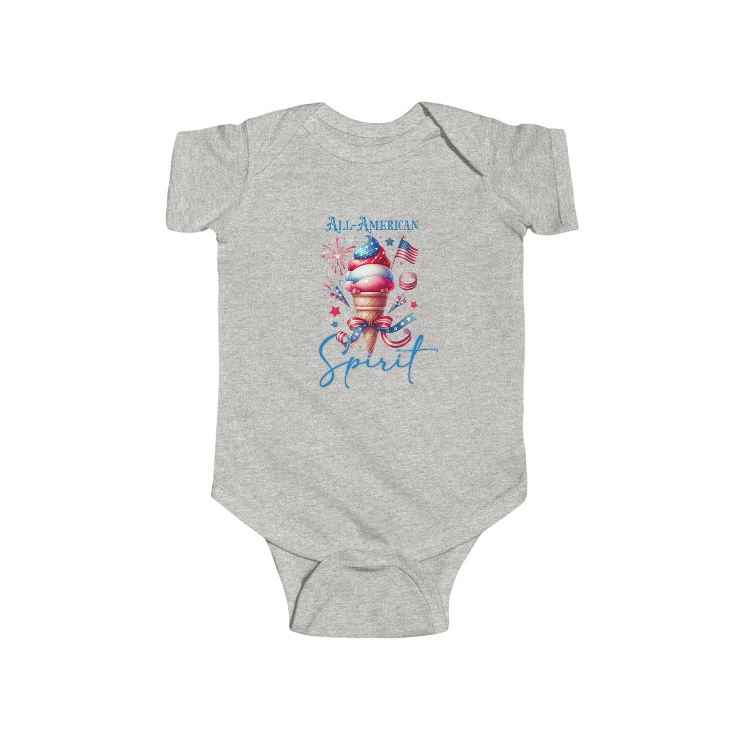 All-American Spirit Infant Short Sleeve Onesie