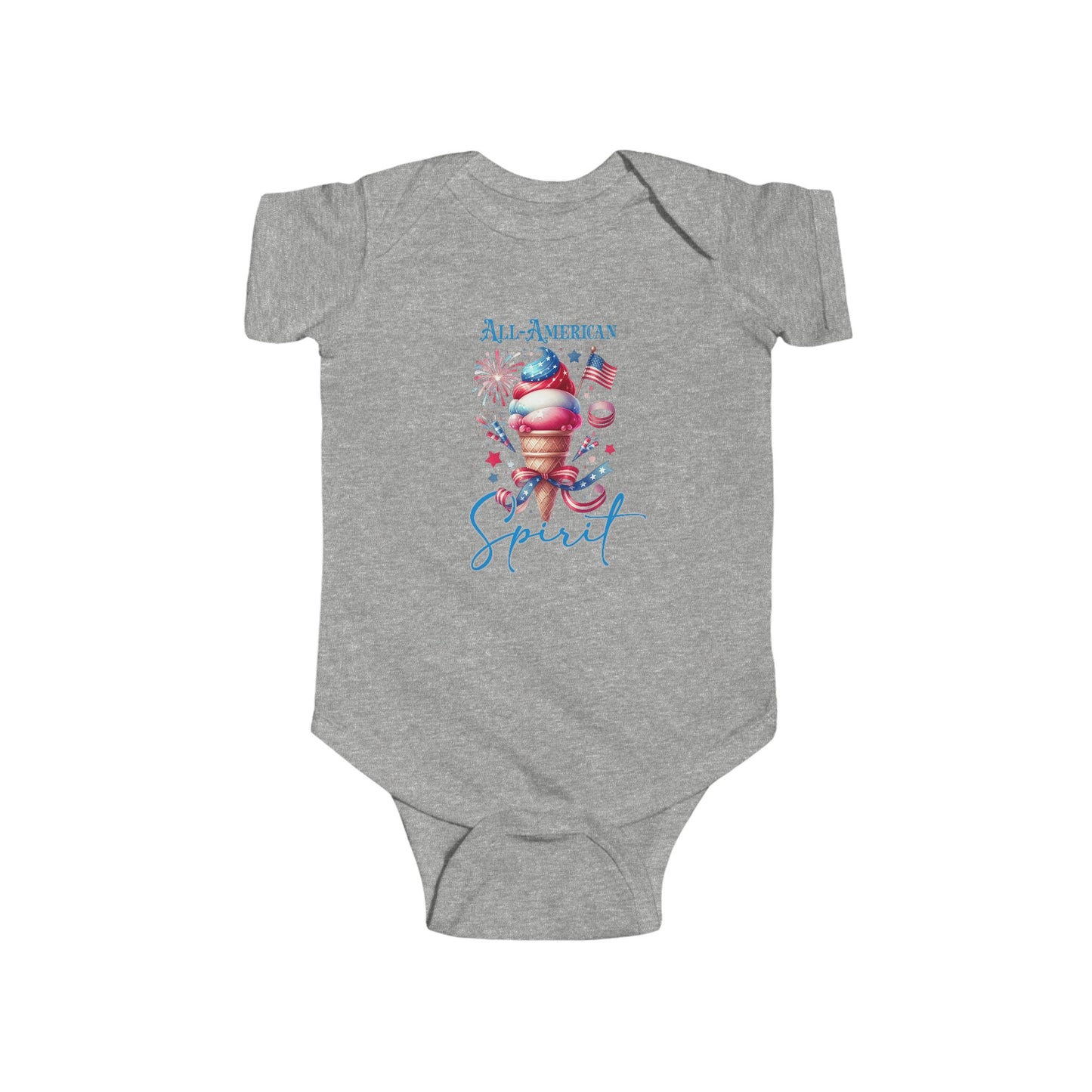 All-American Spirit Infant Short Sleeve Onesie