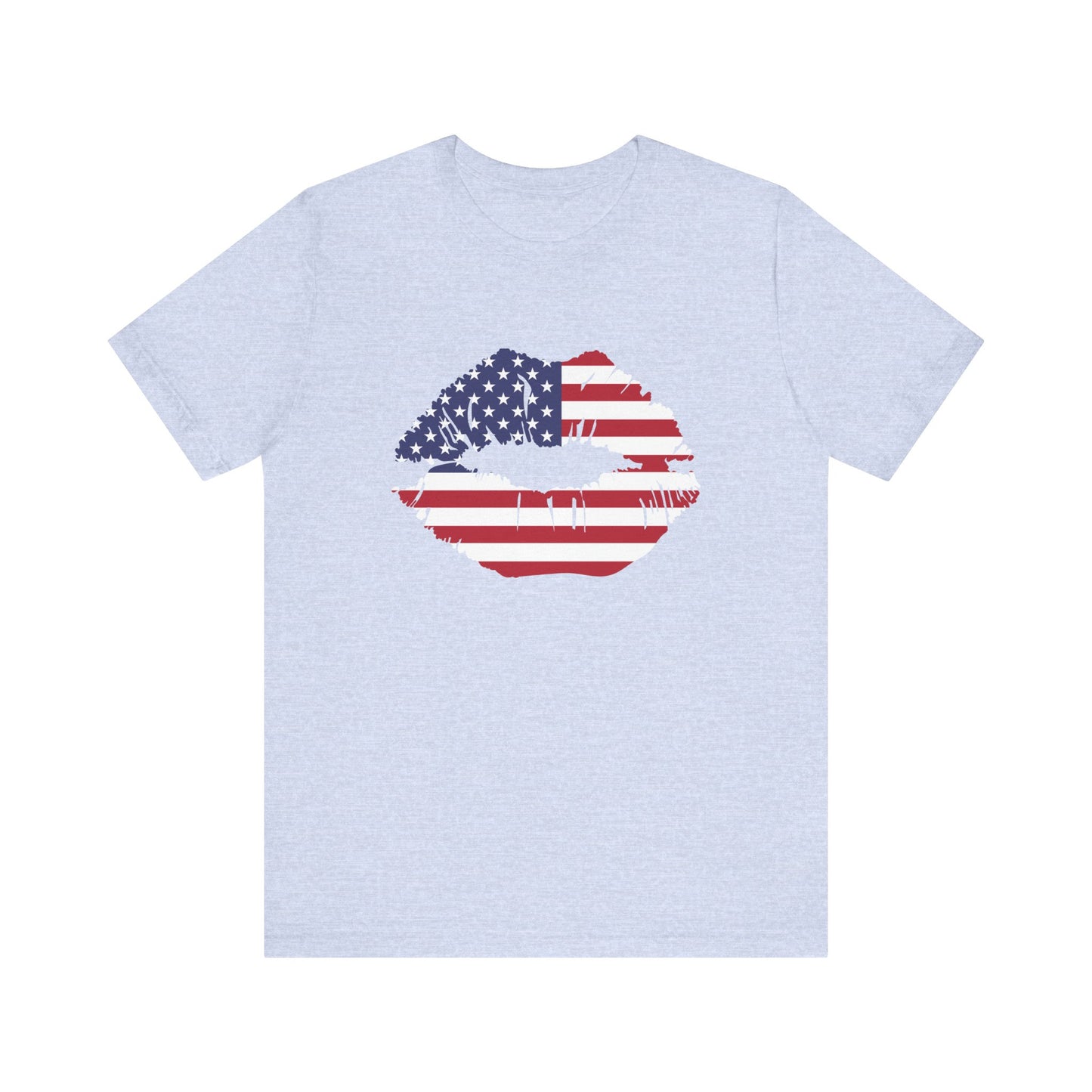 American Flag Lips T-Shirt