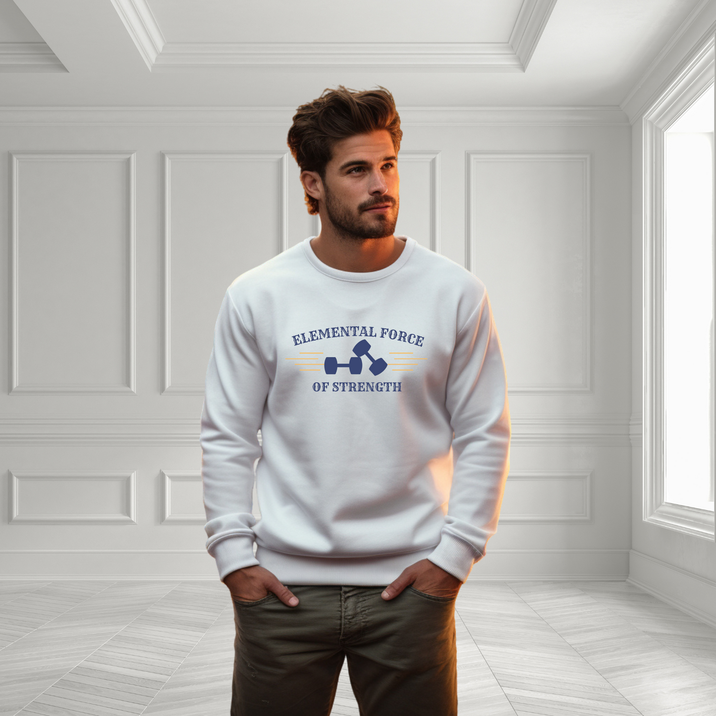 Elemental Force of Strength Crewneck Sweatshirt
