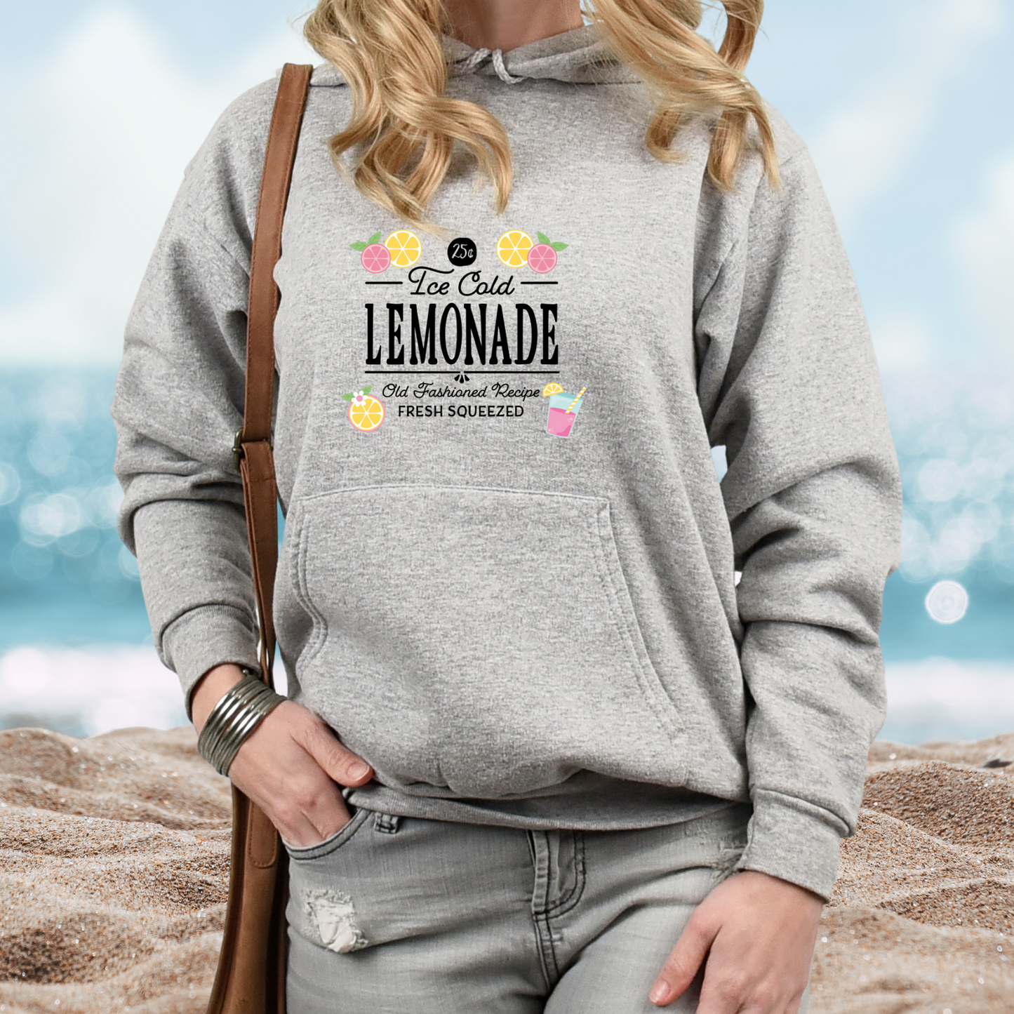 Ice Cold Lemonade Pullover Hoodie