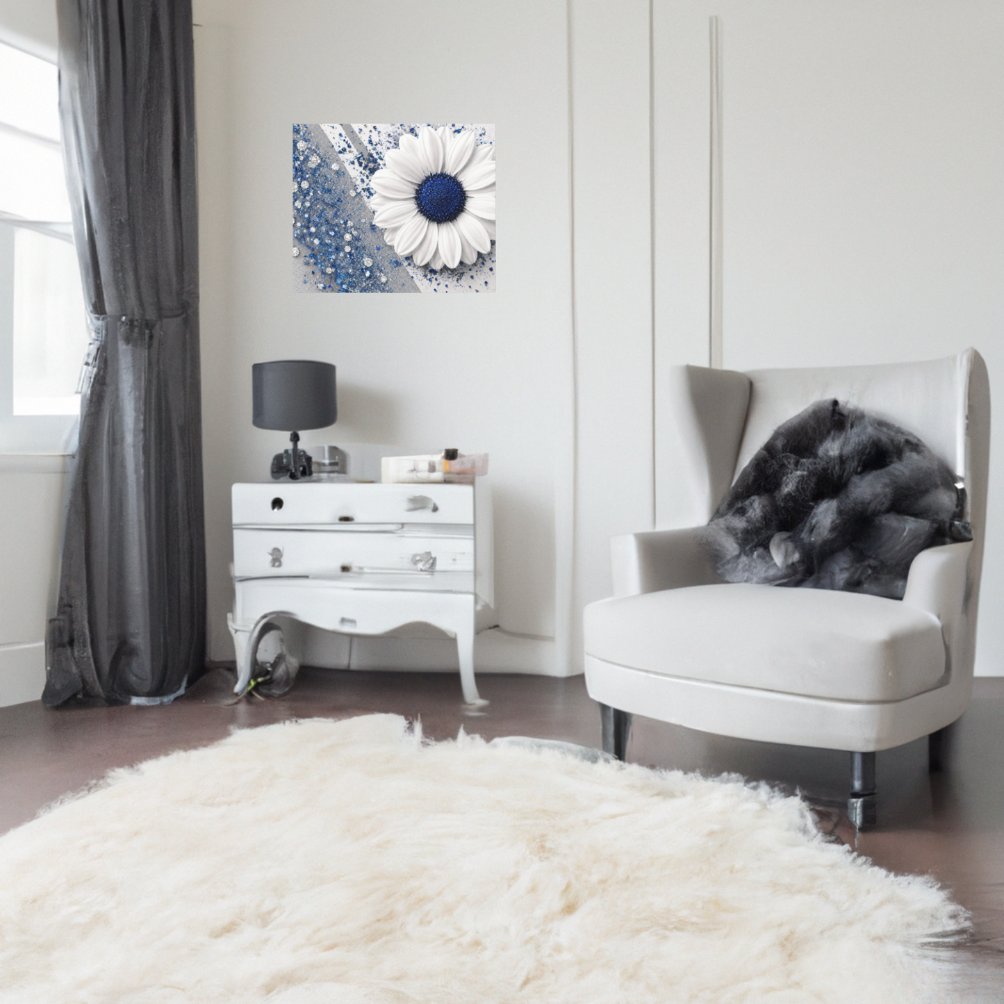Blue Serenity Canvas Wall Art