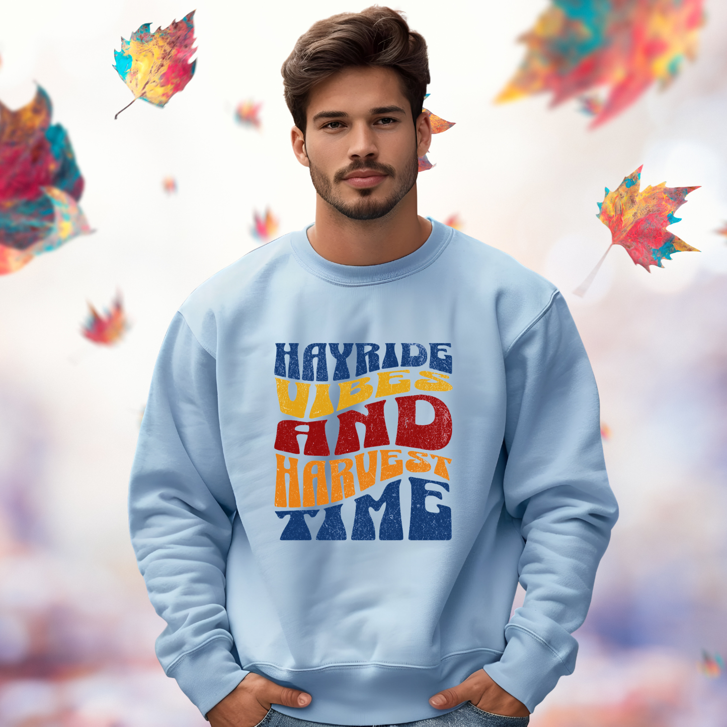 Hayride Vibes Crewneck Sweatshirt