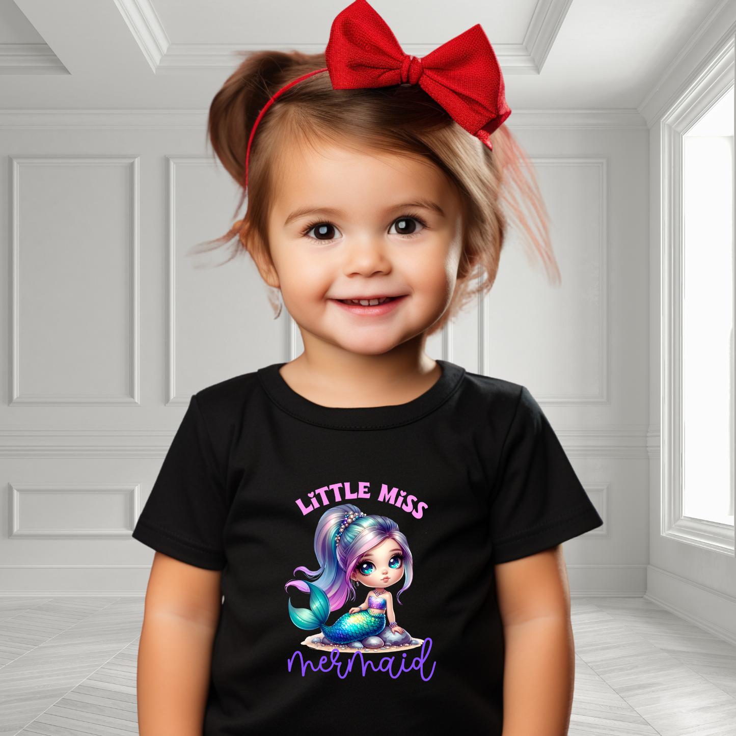 Little Miss Mermaid Toddler T-Shirt