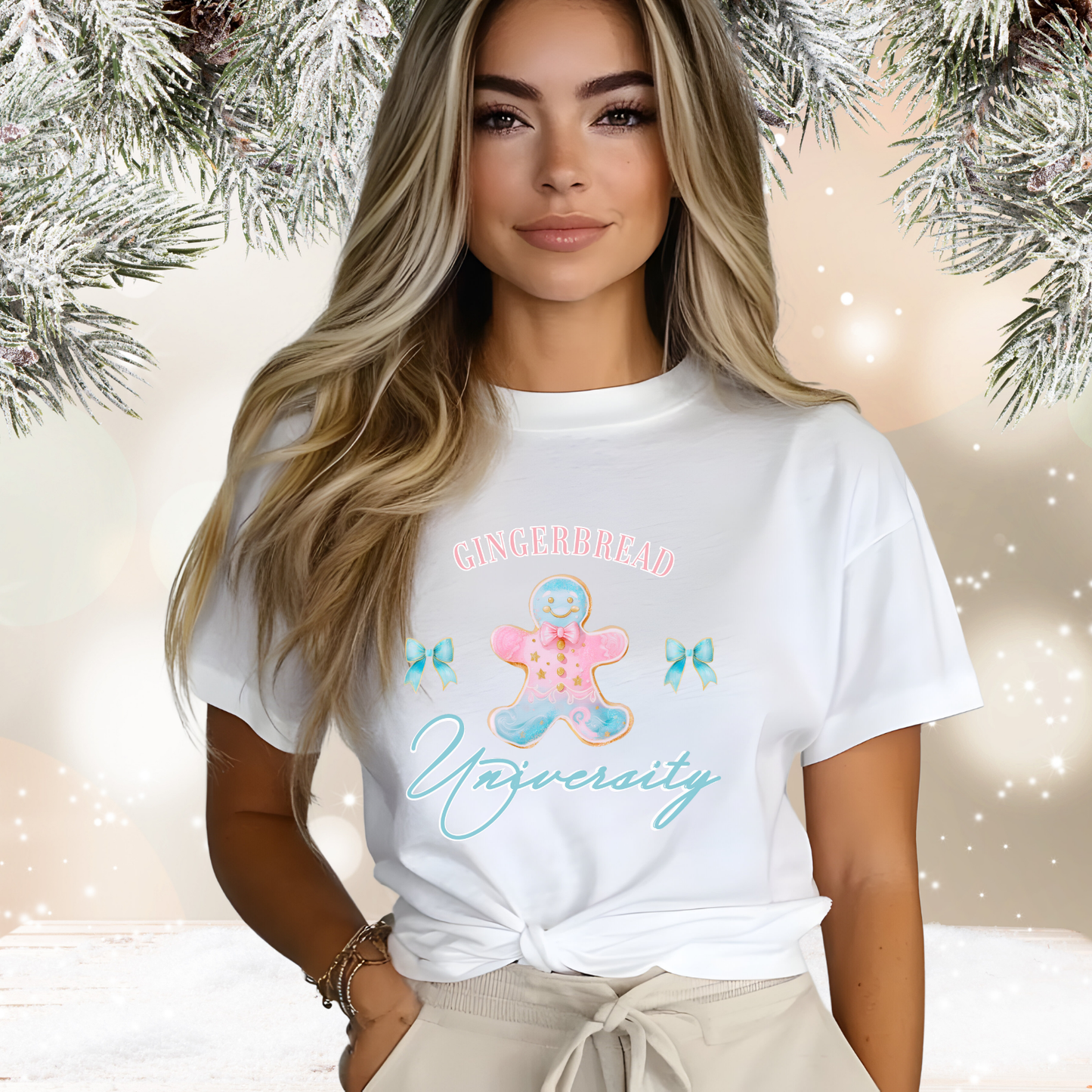 Gingerbread University T‑Shirt