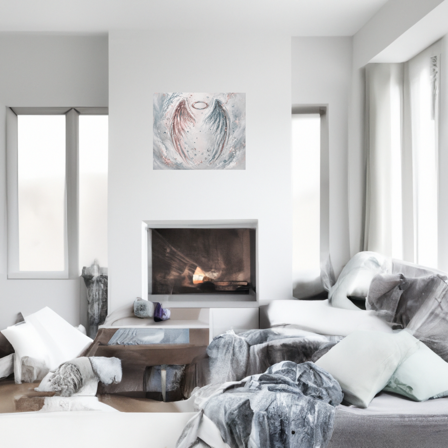Halo of Hope Canvas Wall Art