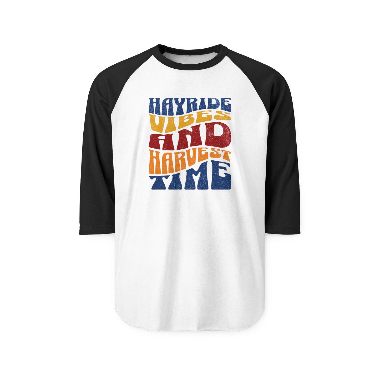 Hayride Vibes Baseball Tee